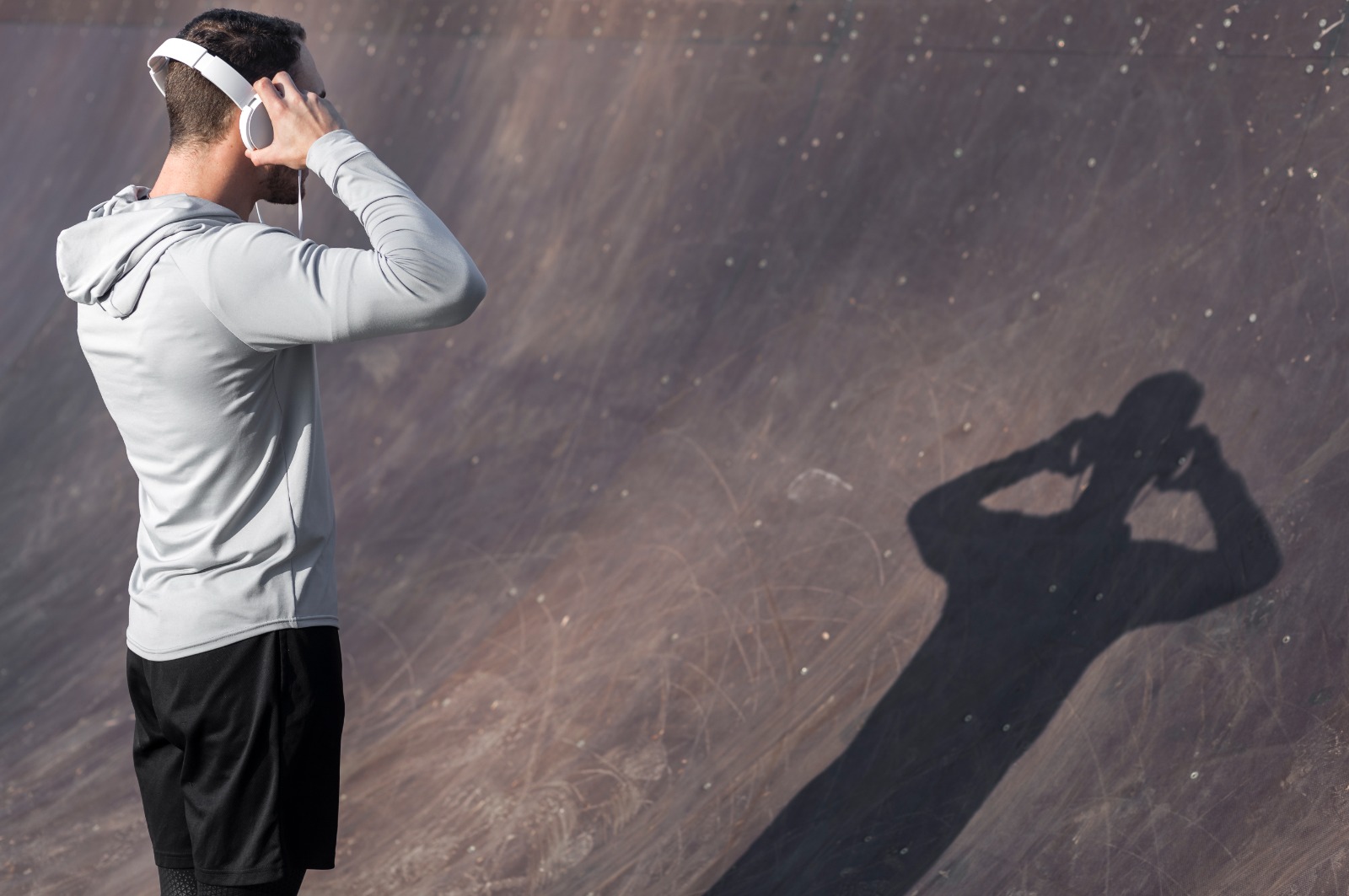 Men listening to songs